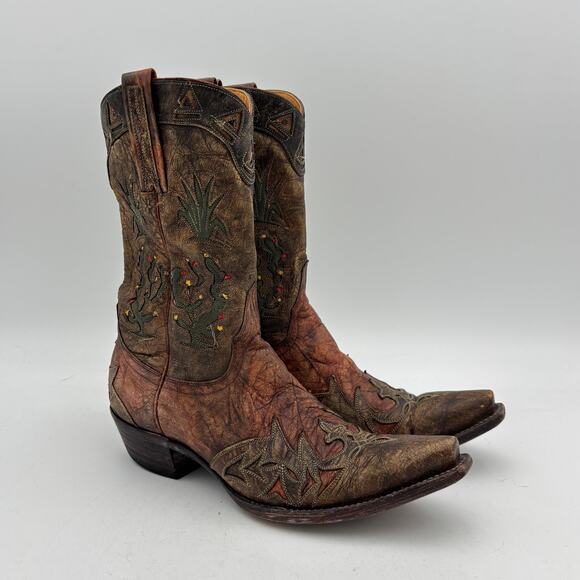 Boot Star by Old Gringo Cowboy Western Embroidered Boots Women's 6.5 B